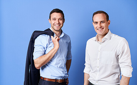 Stefan und Benedikt Hildebrandt – Führungsteam von Monvest