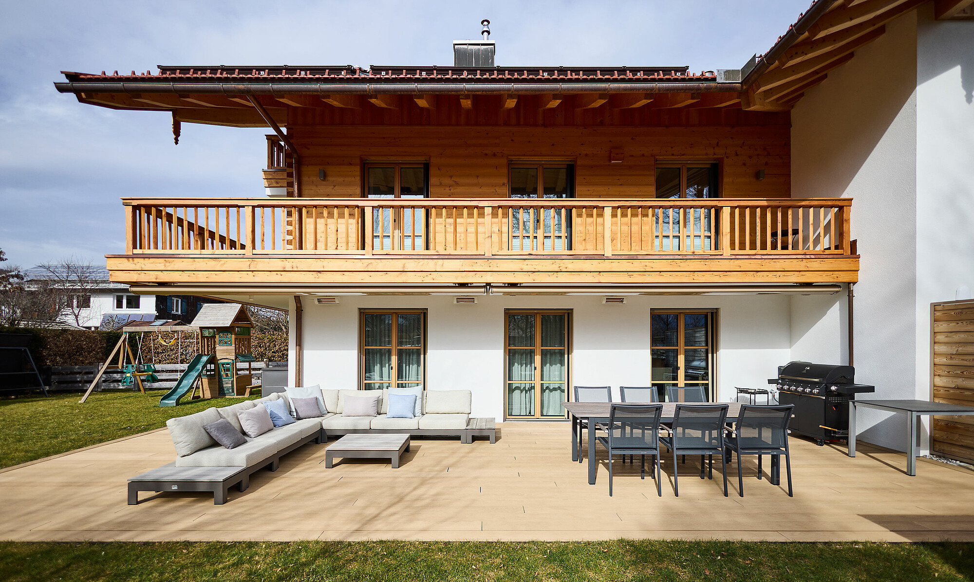 Großzügige Terrasse Gut Riederstein